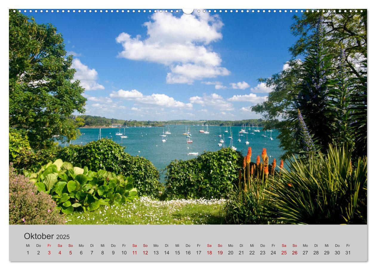 Bild: 9783435457953 | Die Schönheit der Bretagne (Wandkalender 2025 DIN A2 quer),...