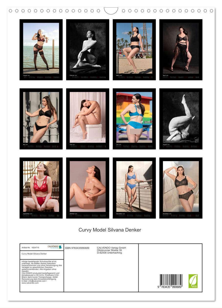 Bild: 9783435990689 | Curvy Model Silvana Denker (Wandkalender 2025 DIN A3 hoch),...