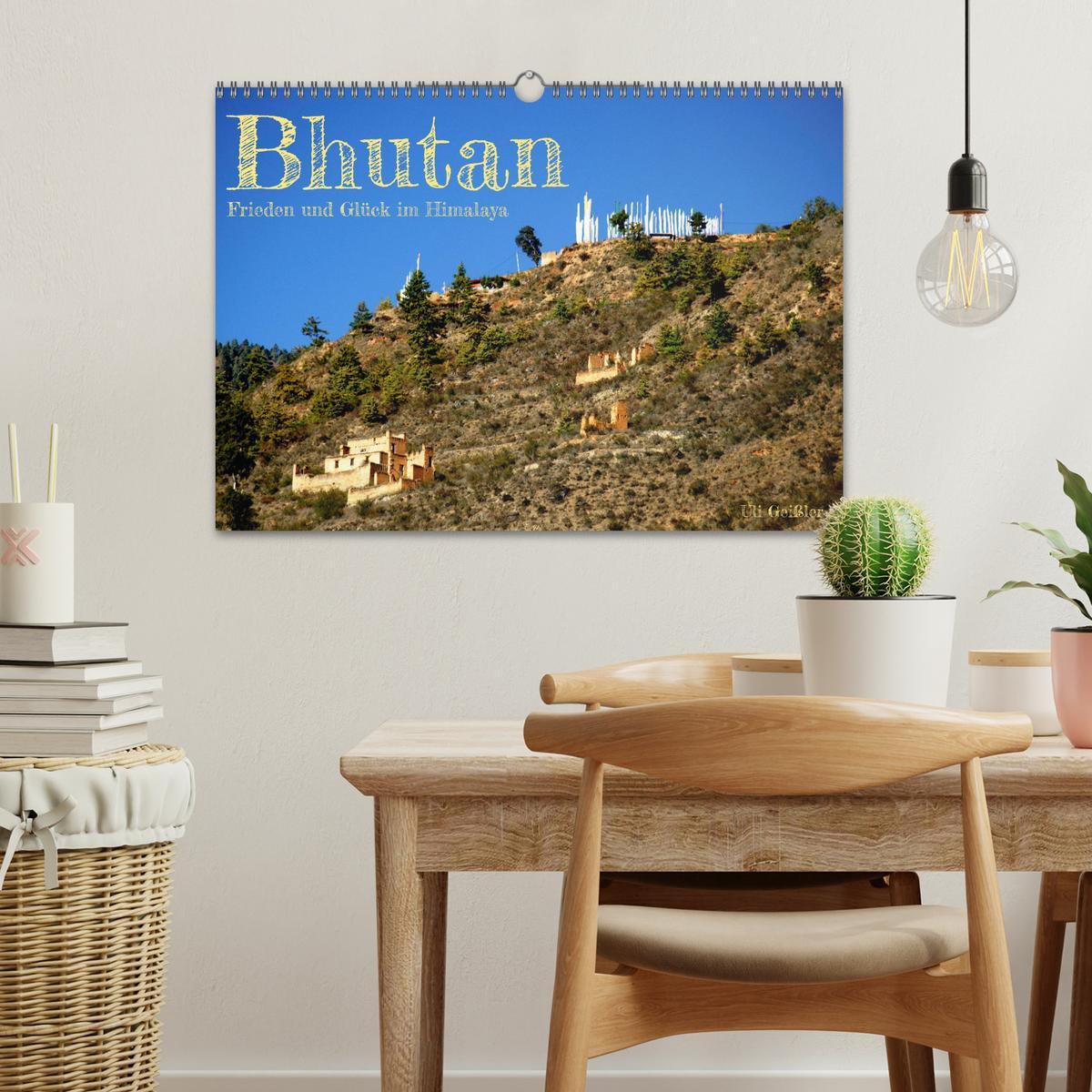 Bild: 9783383913792 | Bhutan - Frieden und Glück im Himalaya (Wandkalender 2025 DIN A3...