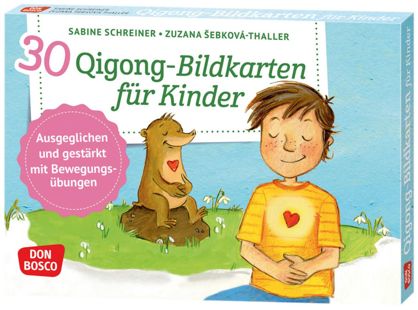 Cover: 4260179515767 | 30 Qigong-Bildkarten für Kinder | Sabine Schreiner (u. a.) | Bundle