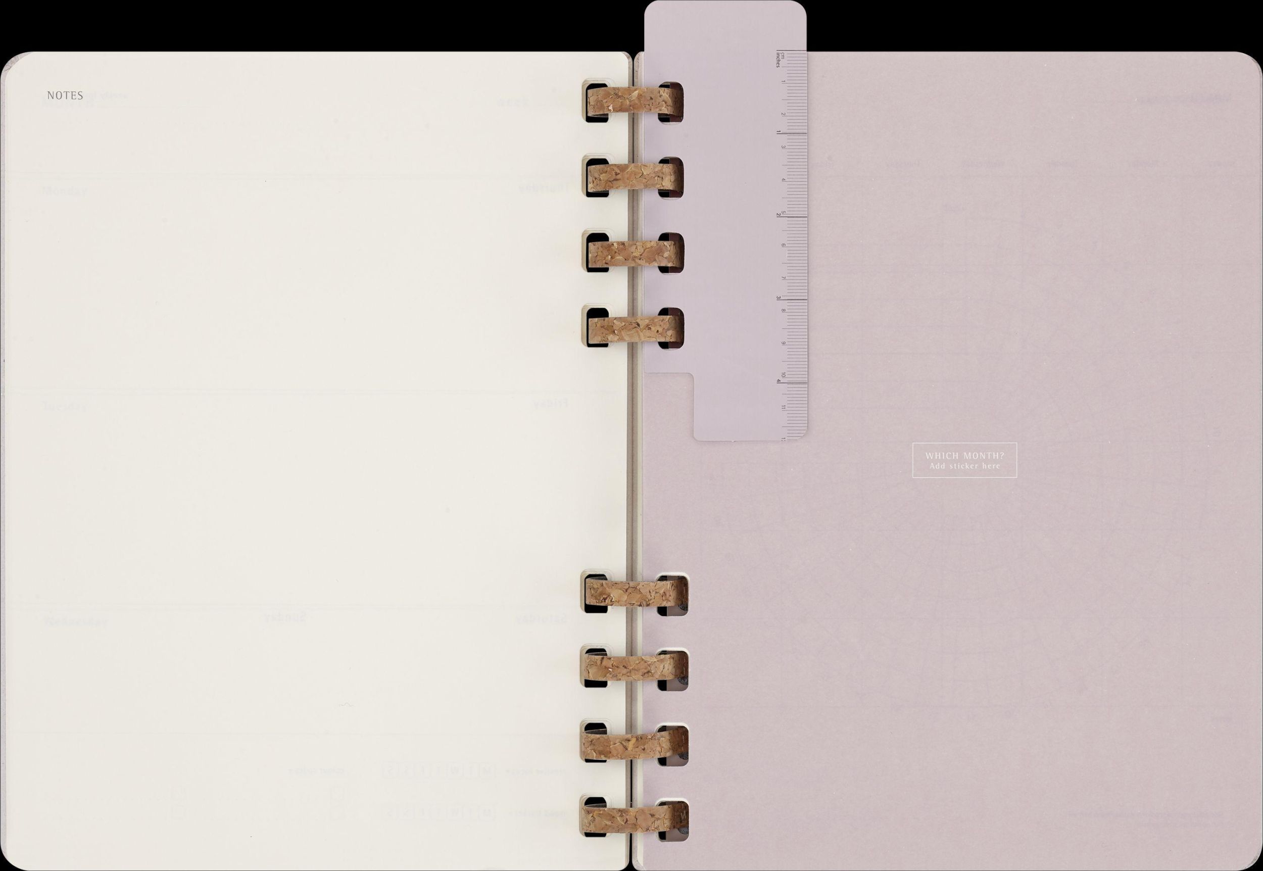 Bild: 8056598856378 | Moleskine Undatierter Life Kalender Mit Spiralbindung, Xl,...