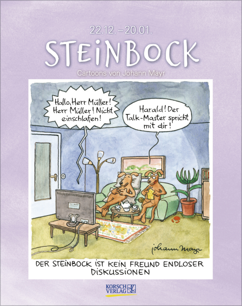 Cover: 9783731876595 | Steinbock 2025 | Korsch Verlag | Kalender | Spiralbindung | 13 S.