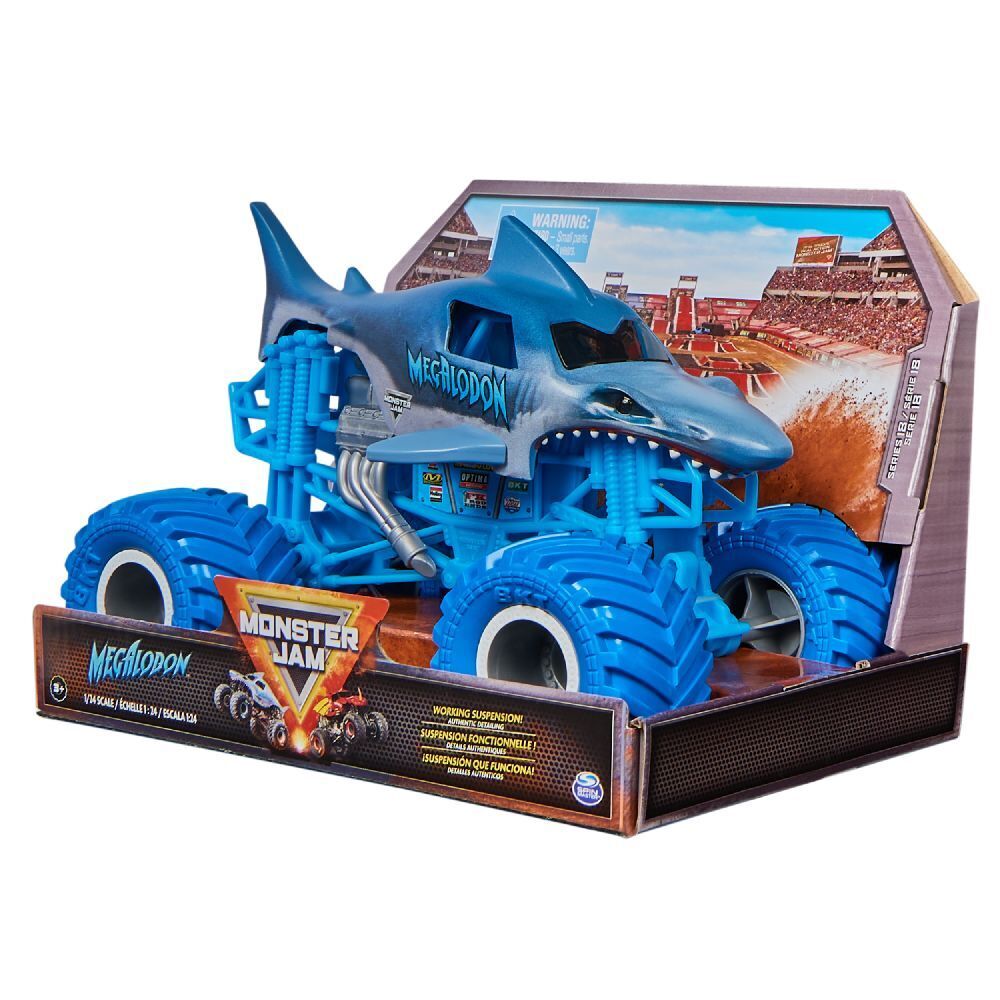 Bild: 778988459218 | MNJ Monster Jam Die Cast 1:24 Megalodon | Stück | Karton | 59218