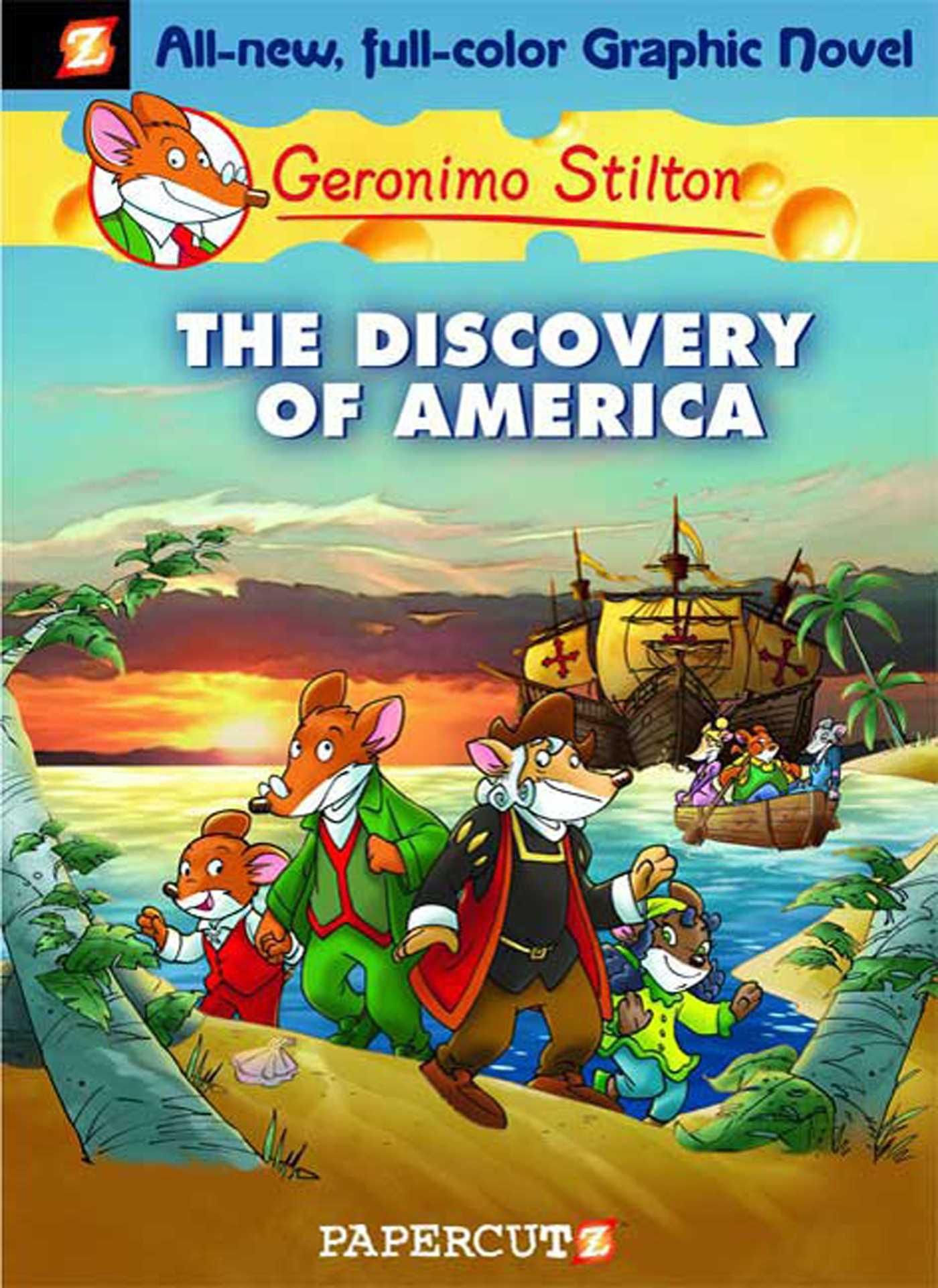 Cover: 9781597071581 | Geronimo Stilton Graphic Novels #1 | The Discovery of America | Buch