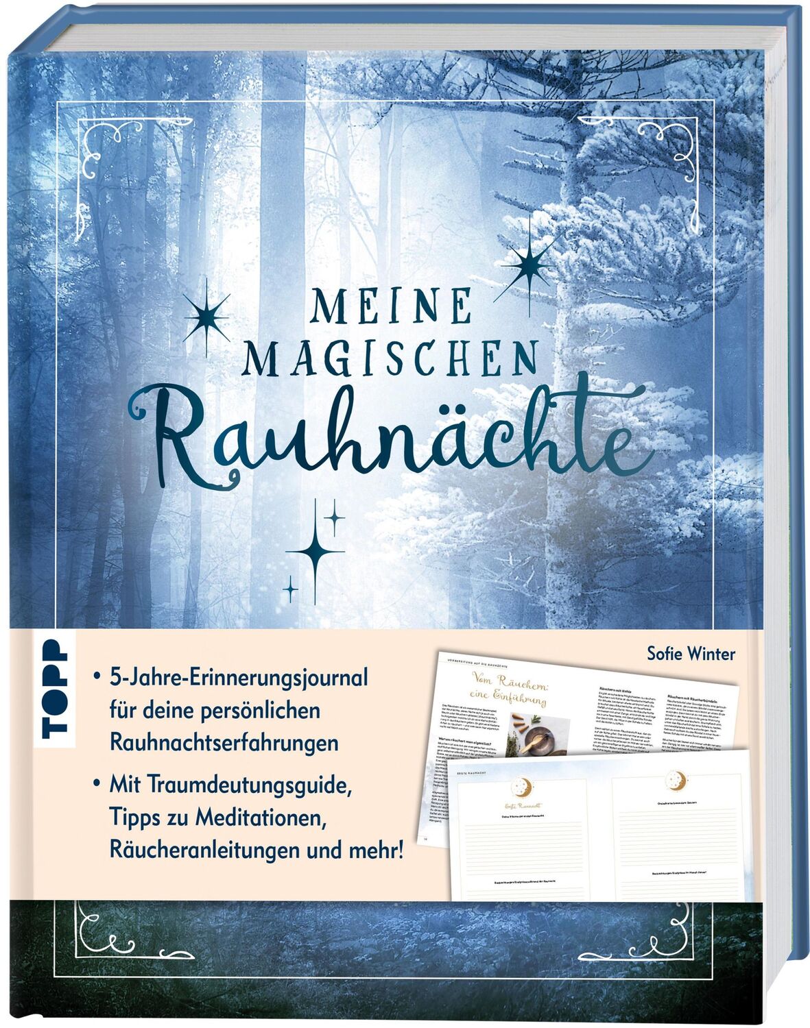 Cover: 9783735853073 | Meine magischen Rauhnächte. Das 5-Jahre-Erinnerungsjournal. | Winter