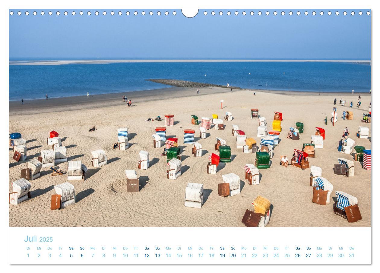 Bild: 9783435074228 | Moin Borkum (Wandkalender 2025 DIN A3 quer), CALVENDO Monatskalender