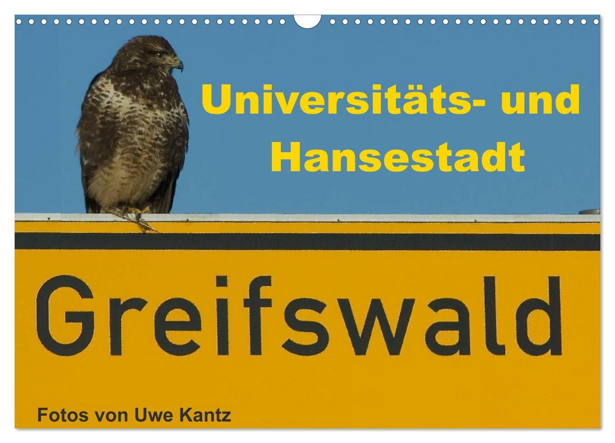 Cover: 9783435684687 | Univeritäts- und Hansestadt Greifswald (Wandkalender 2025 DIN A3...