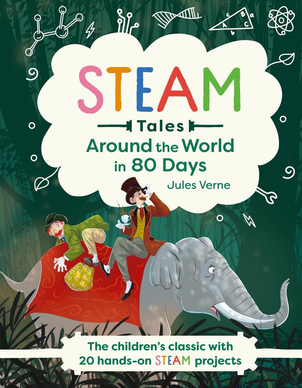 Cover: 9781839350511 | Around the World in 80 Days | Jules Verne (u. a.) | Buch | Gebunden