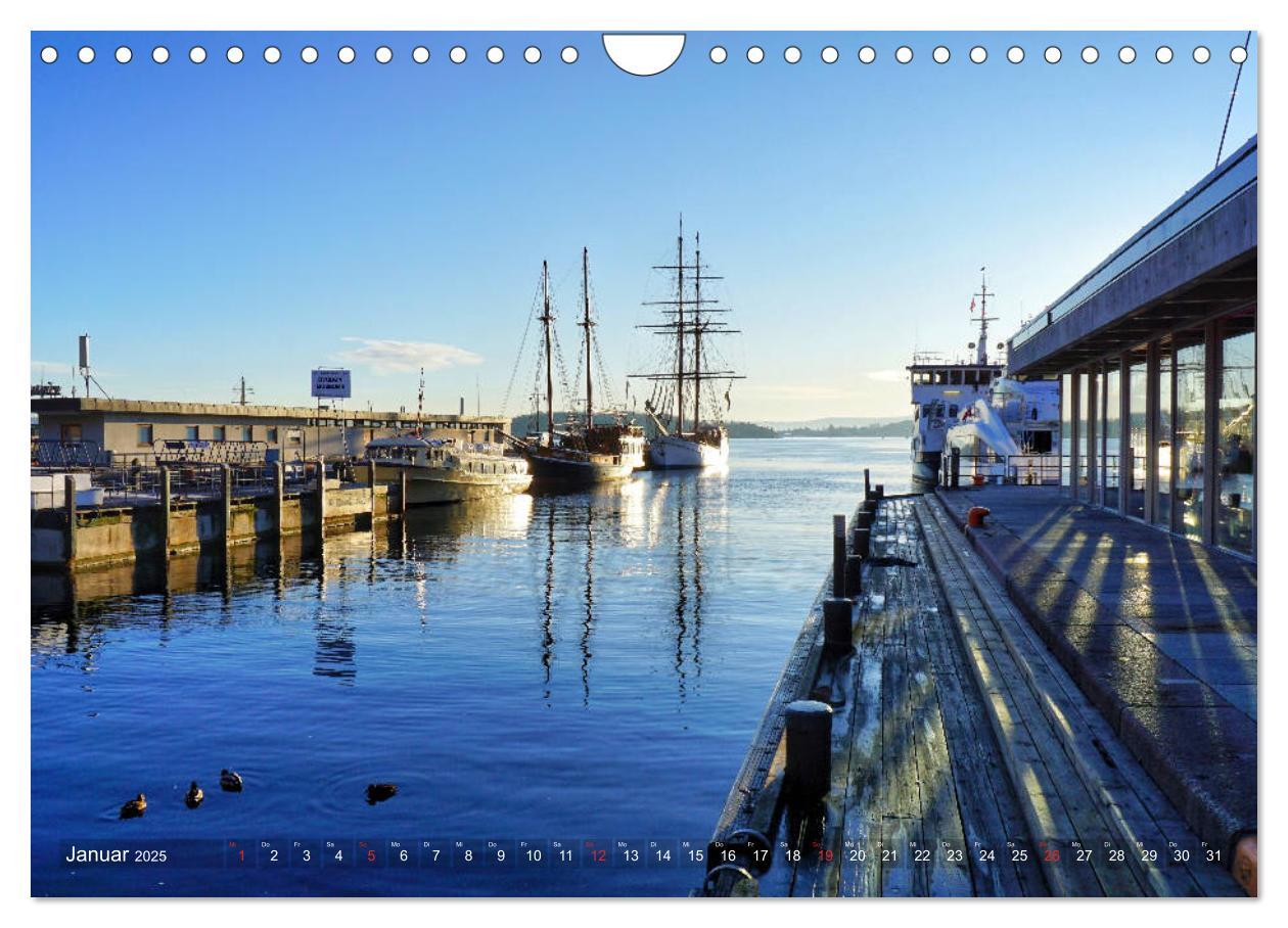 Bild: 9783435277827 | Oslo - Norwegen (Wandkalender 2025 DIN A4 quer), CALVENDO...