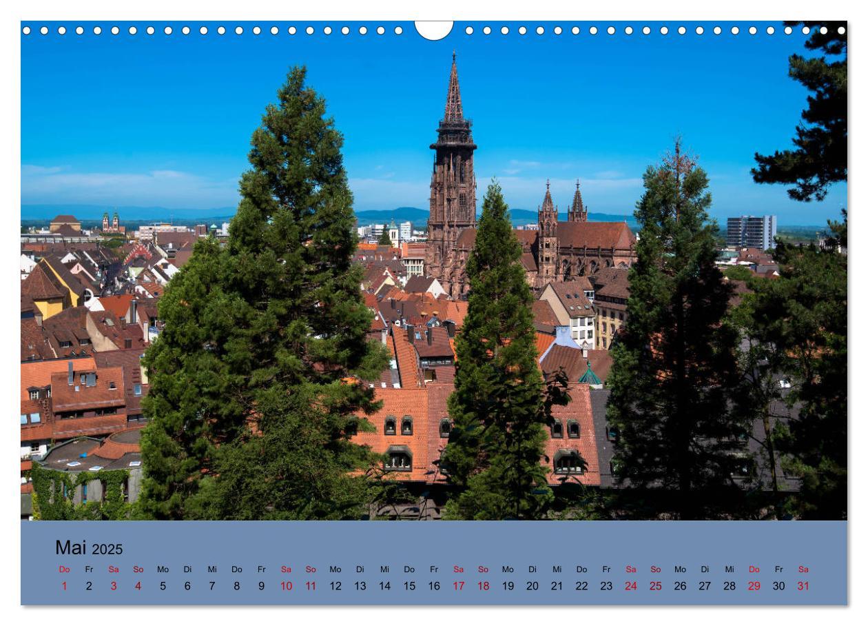 Bild: 9783435360758 | Wundervolles Freiburg (Wandkalender 2025 DIN A3 quer), CALVENDO...