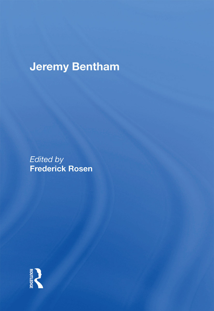 Cover: 9781138356238 | Jeremy Bentham | Frederick Rosen | Taschenbuch | Englisch | Routledge