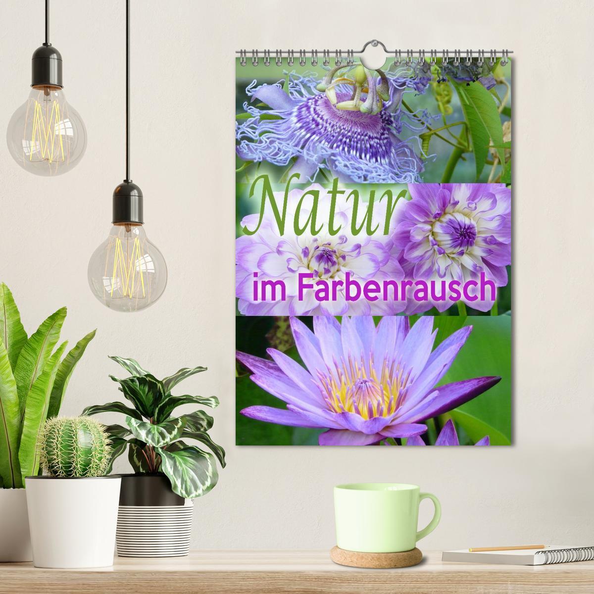 Bild: 9783457021033 | Natur im Farbenrausch (Wandkalender 2025 DIN A4 hoch), CALVENDO...