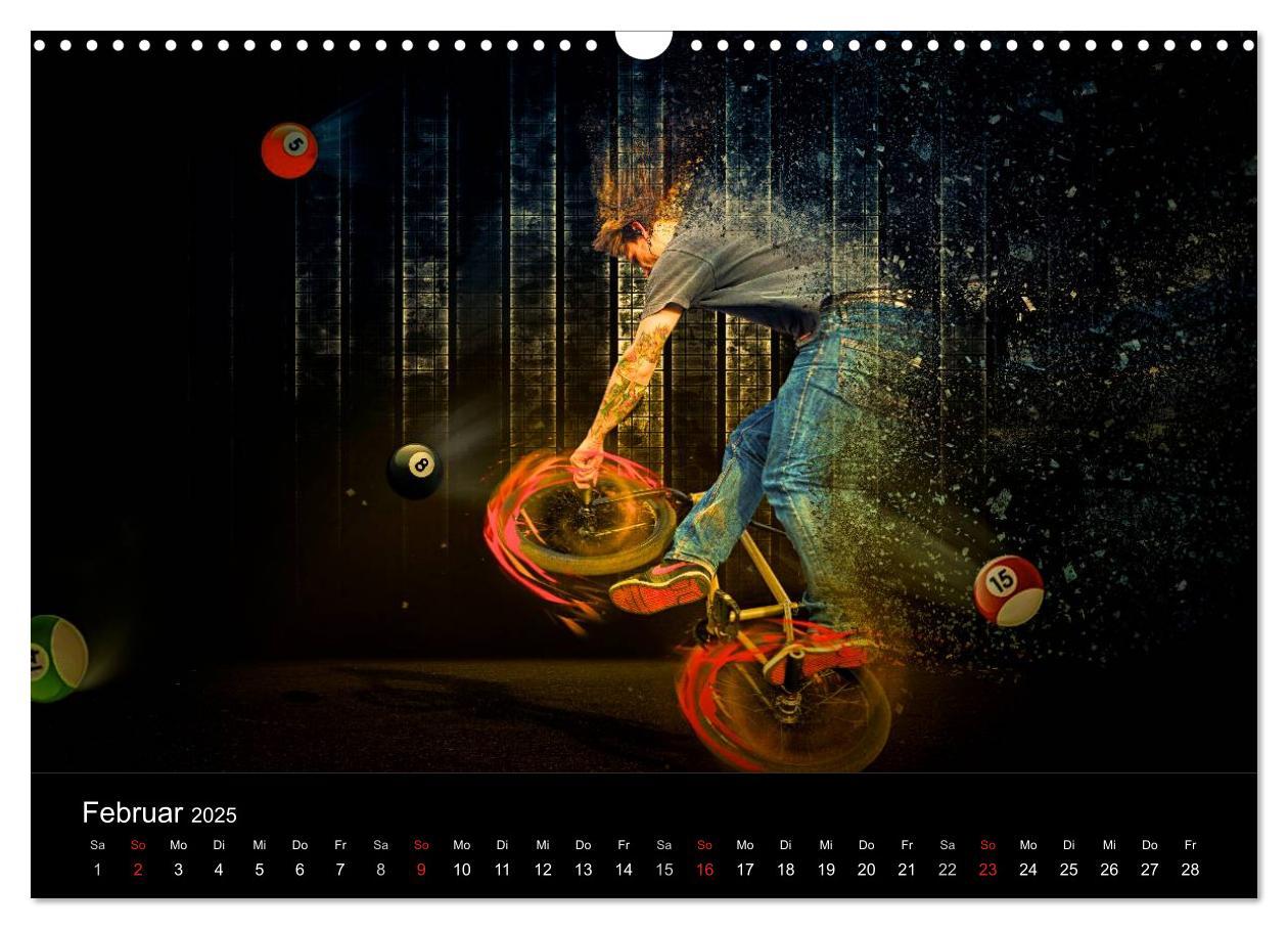 Bild: 9783435614356 | BMX My Life (Wandkalender 2025 DIN A3 quer), CALVENDO Monatskalender