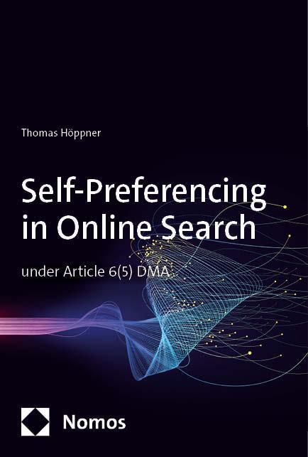 Cover: 9783756018314 | Self-Preferencing in Online Search under Article 6(5) DMA | Höppner