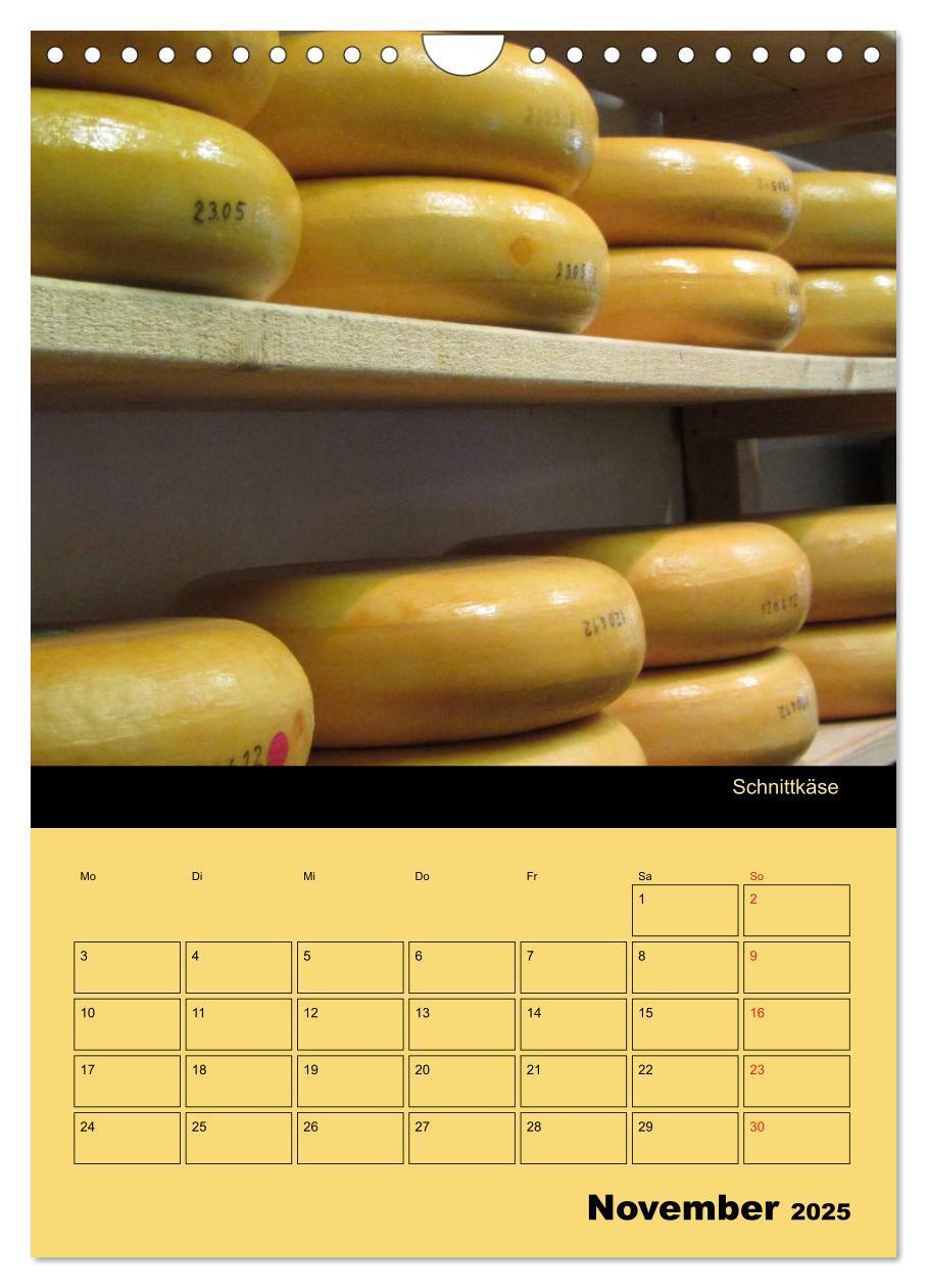 Bild: 9783457064795 | Alles Käse / Planer (Wandkalender 2025 DIN A4 hoch), CALVENDO...