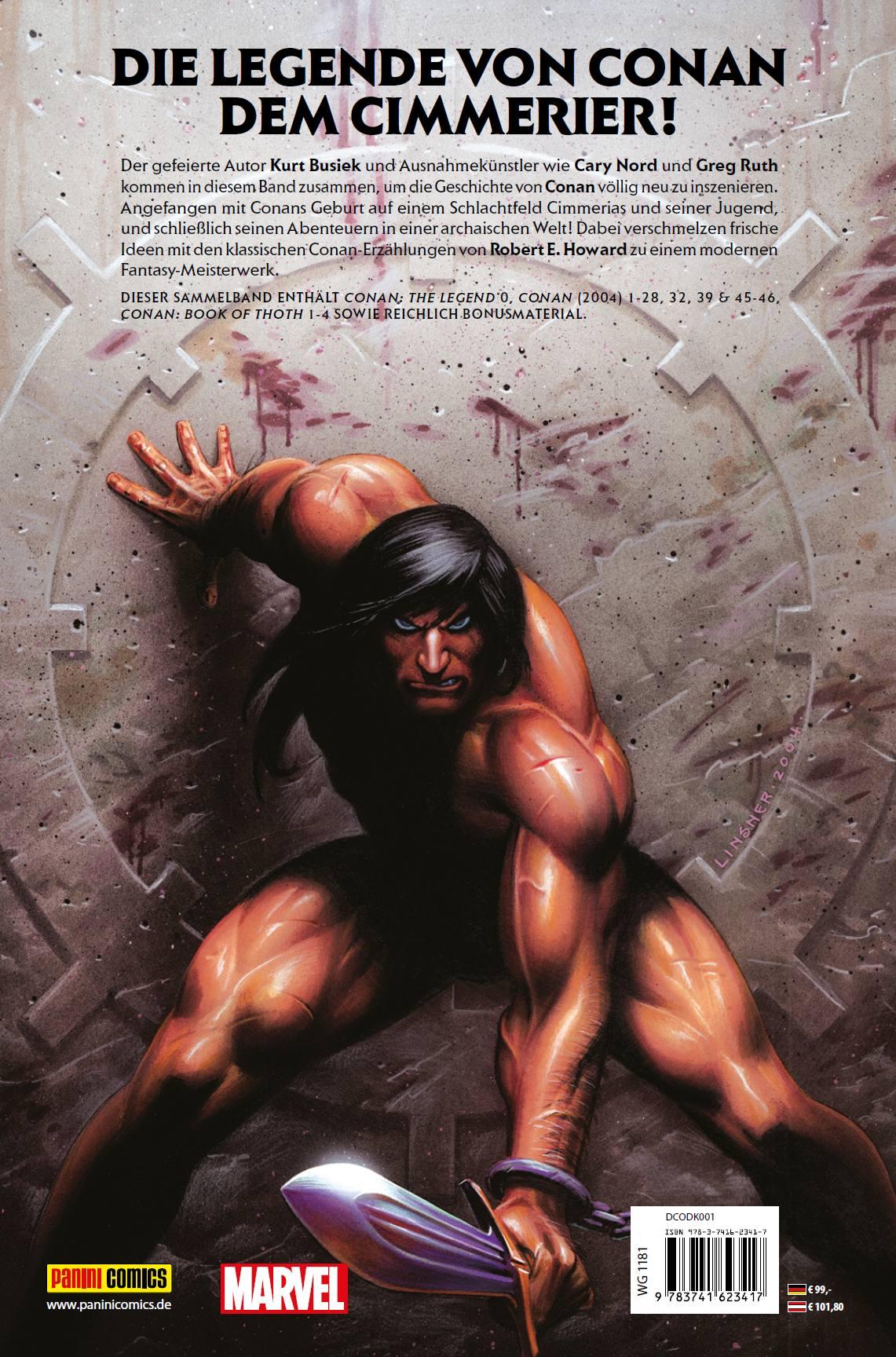 Rückseite: 9783741623417 | Conan der Barbar von Kurt Busiek | Bd. 1 | Kurt Busiek (u. a.) | Buch