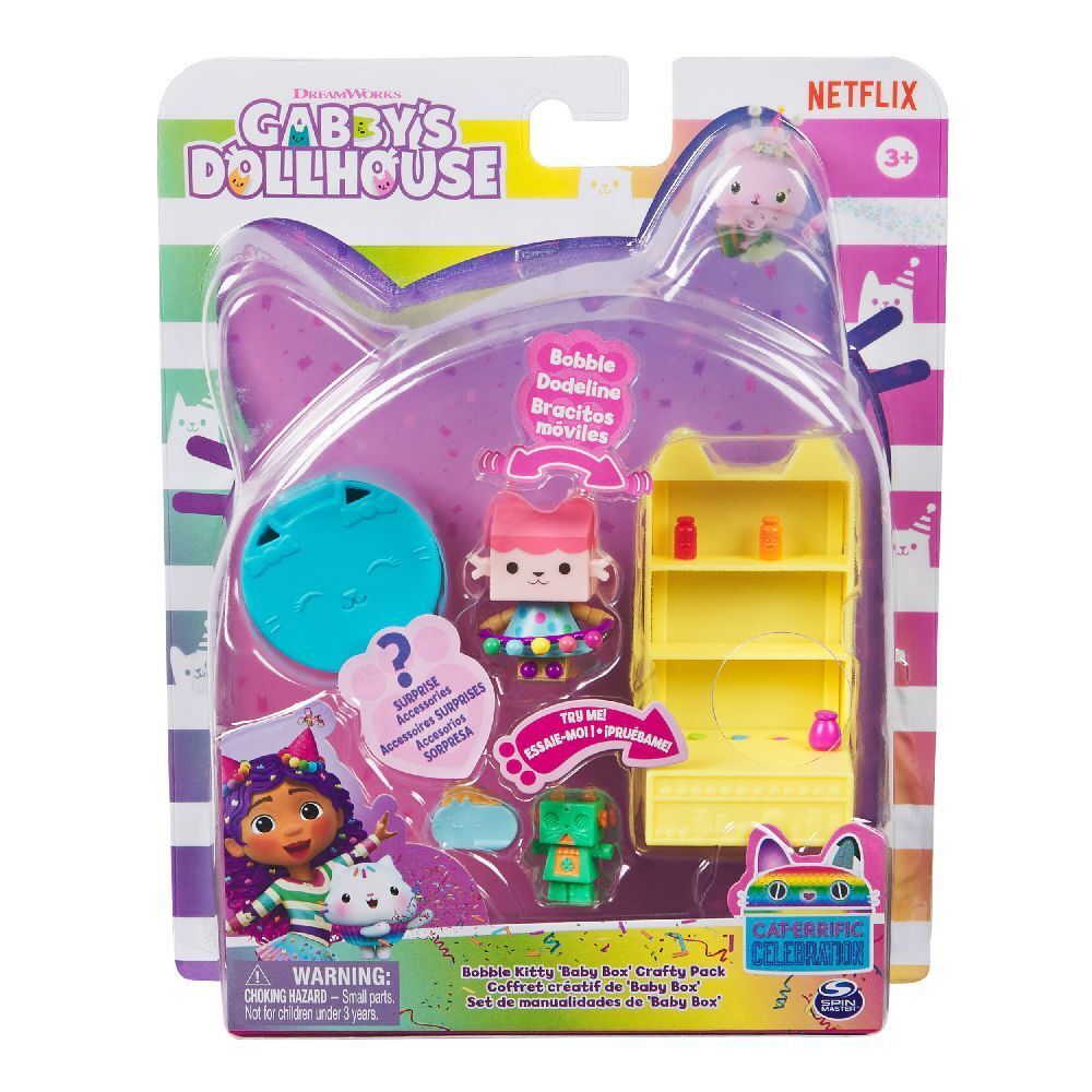 Cover: 681147017375 | Gabby's Dollhouse Bobble Kitty Furniture - Baby Box | Stück | 17375