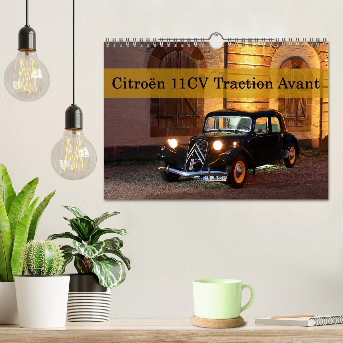 Bild: 9783435443147 | Citroën 11CV Traction Avant (Wandkalender 2025 DIN A4 quer),...