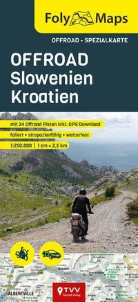 Cover: 9783965990548 | FolyMaps OFFROAD Slowenien Kroatien 1:250 000 | GmbH (u. a.) | Deutsch