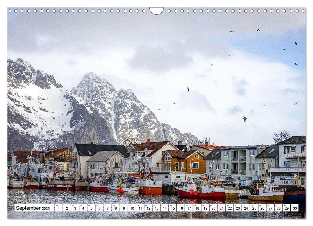 Bild: 9783383973987 | Licht des Nordens - LOFOTEN (Wandkalender 2025 DIN A3 quer),...