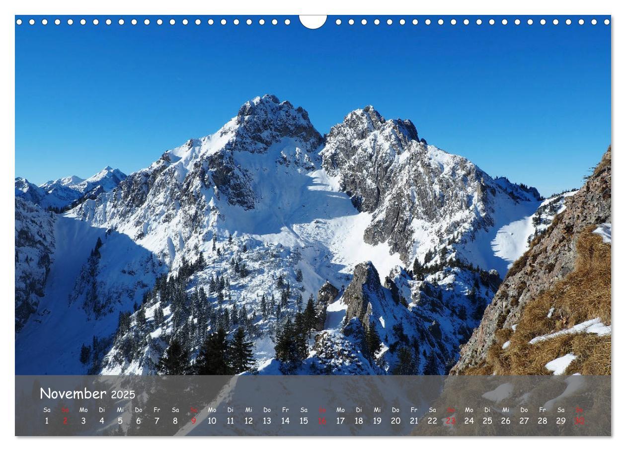 Bild: 9783435235674 | Ammergauer Alpen (Wandkalender 2025 DIN A3 quer), CALVENDO...