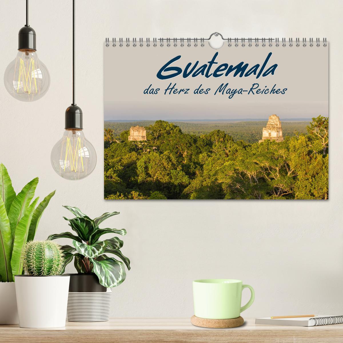 Bild: 9783435213498 | Guatemala - das Herz des Mayareiches (Wandkalender 2025 DIN A4...