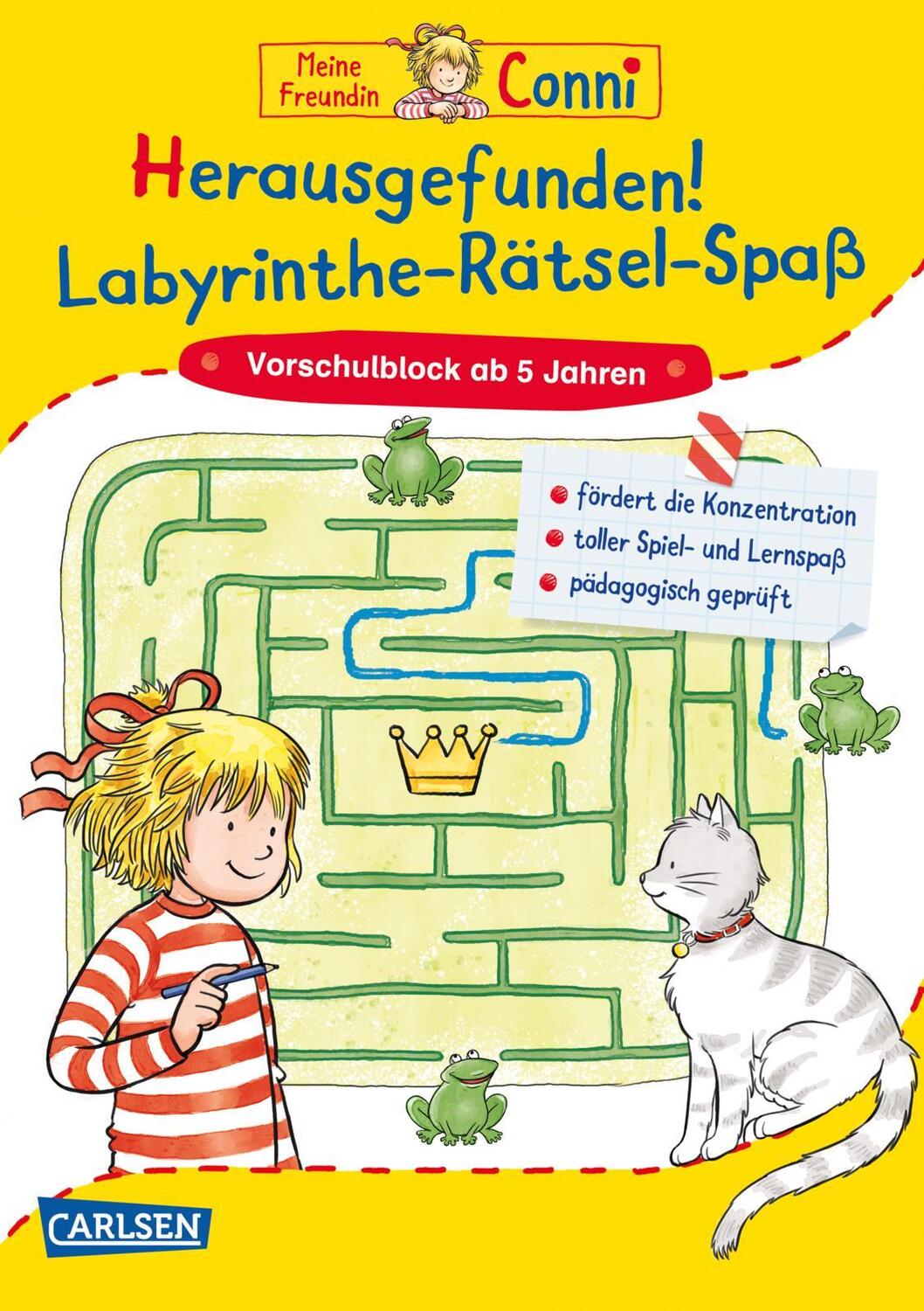 Cover: 9783551187376 | Conni Gelbe Reihe (Beschäftigungsbuch): Herausgefunden!...