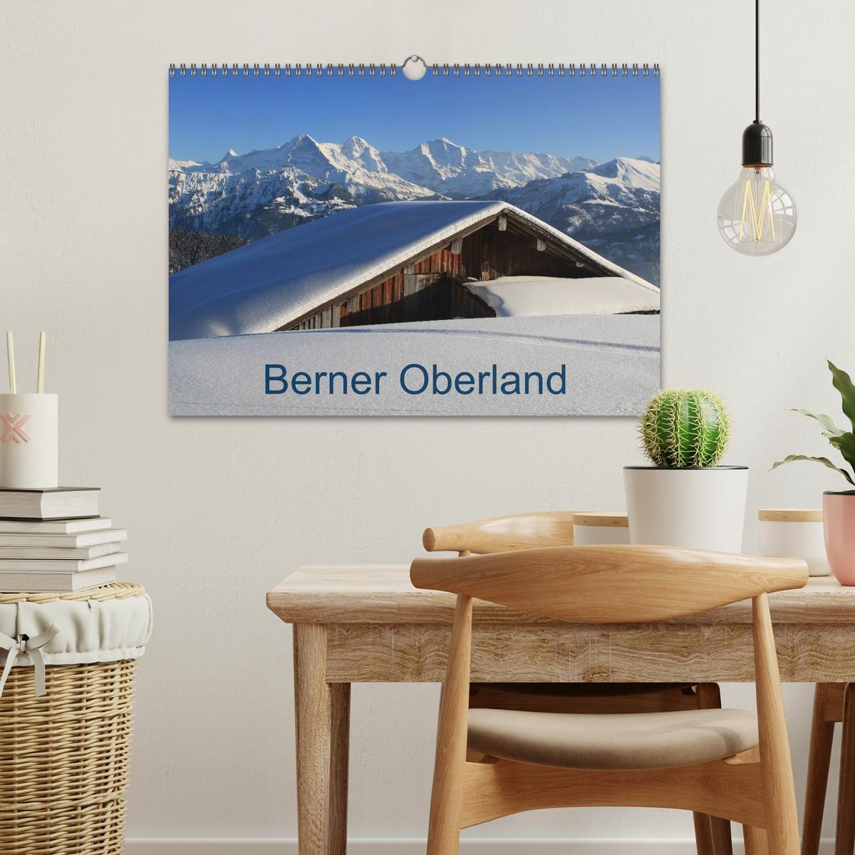 Bild: 9783435770694 | Berner Oberland (Wandkalender 2025 DIN A3 quer), CALVENDO...