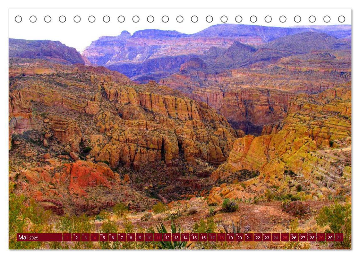 Bild: 9783435740253 | Arizona ¿ Impressionen (Tischkalender 2025 DIN A5 quer), CALVENDO...