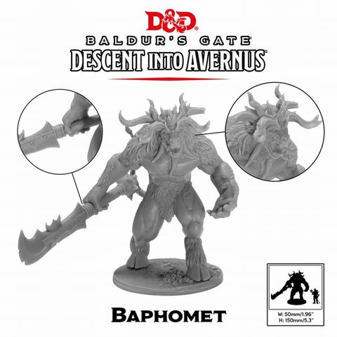 Cover: 9420020248786 | "Descent into Avernus" - Baphomet (1 fig) | D&amp;D - Descent into Avernus