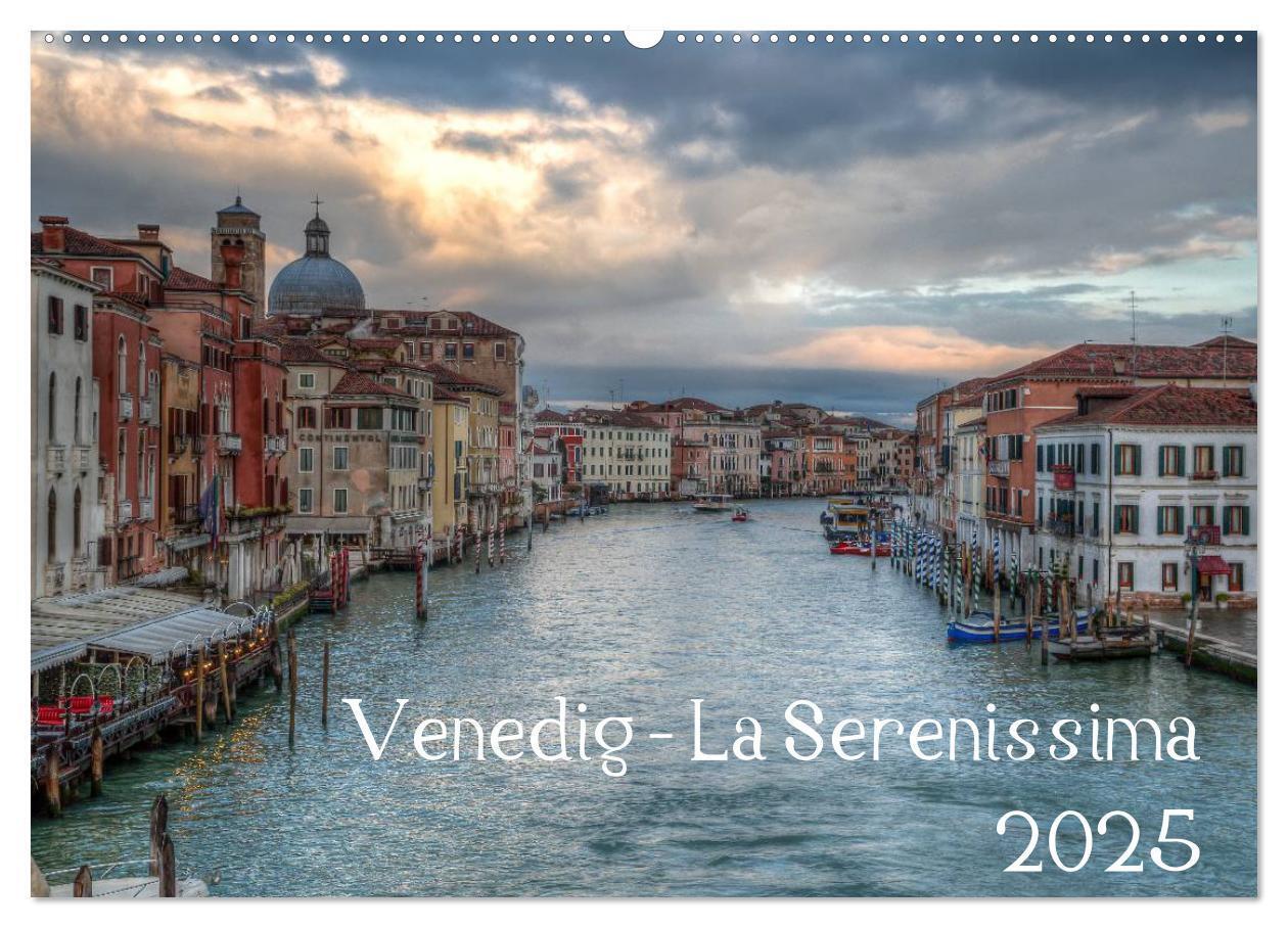 Cover: 9783435472307 | Venedig - La Serenissima 2025 (Wandkalender 2025 DIN A2 quer),...