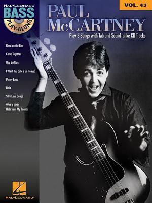 Cover: 9781458423610 | Paul McCartney Bass Play-Along Volume 43 Book/Online Audio | McCartney