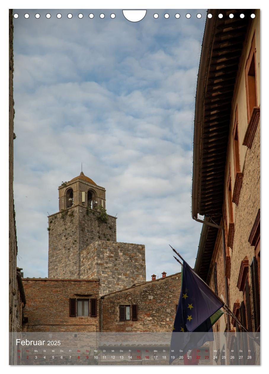 Bild: 9783457220184 | San Gimignano - Stadt der Türme (Wandkalender 2025 DIN A4 hoch),...