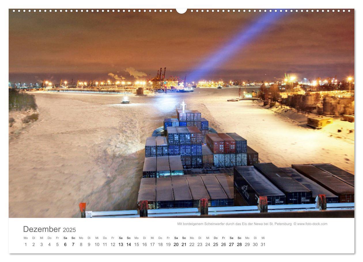 Bild: 9783435312634 | Faszination Schifffahrt - Schiffspassagen (Wandkalender 2025 DIN A2...