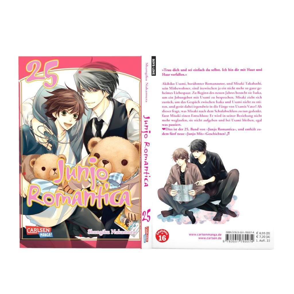 Bild: 9783551760074 | Junjo Romantica 25 | Die beliebte Boys-Love-Soap-Opera | Nakamura