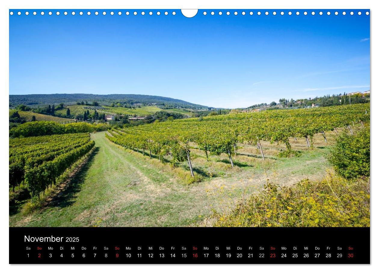 Bild: 9783435772070 | Toskana Landschaften (Wandkalender 2025 DIN A3 quer), CALVENDO...