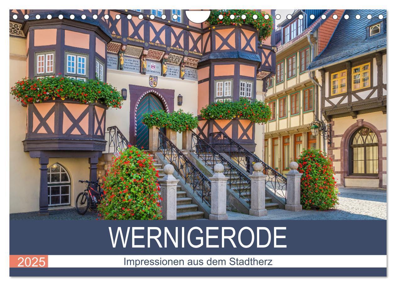 Cover: 9783435026463 | WERNIGERODE Impressionen aus dem Stadtherz (Wandkalender 2025 DIN...