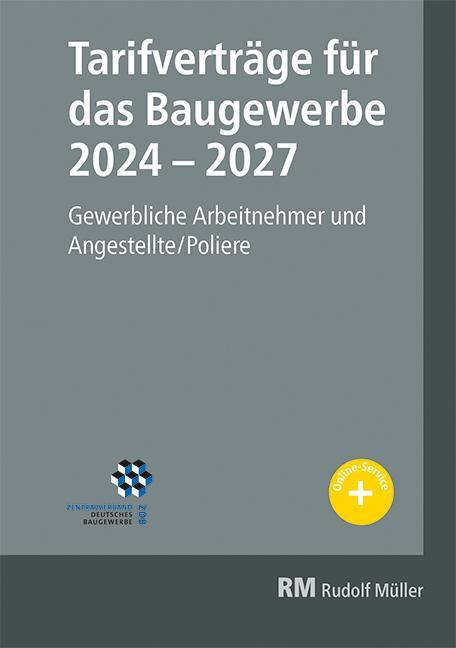 Cover: 9783481047832 | Tarifverträge für das Baugewerbe 2024-2027 | Heribert Jöris | Buch