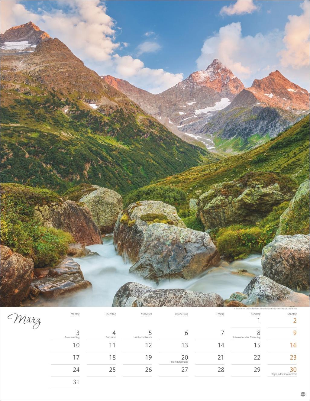 Bild: 9783756405251 | Schönes Alpenland Posterkalender 2025 | Heye | Kalender | 14 S. | 2025