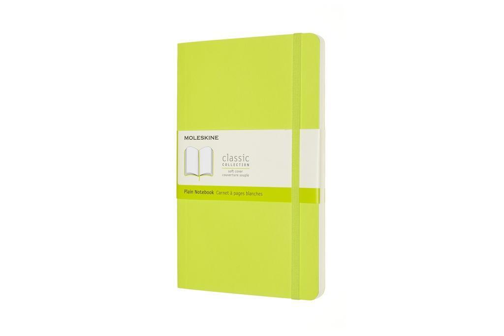 Cover: 8056420851007 | Moleskine Notizbuch Large/A5, Blanko, Weicher Einband, Limetten Grün