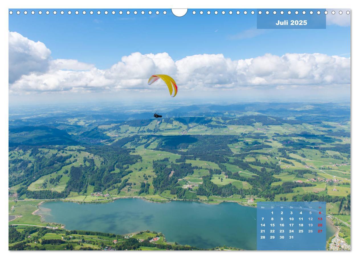 Bild: 9783435182275 | Paragliding - Aufbruch zu neuen Höhenflügen (Wandkalender 2025 DIN...