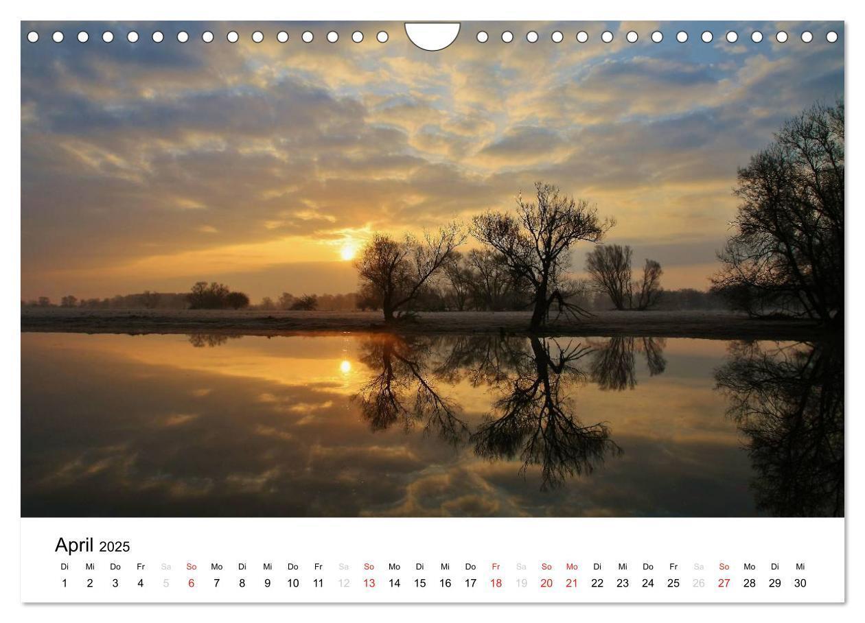 Bild: 9783435760350 | Morgenstimmungen 2025 (Wandkalender 2025 DIN A4 quer), CALVENDO...