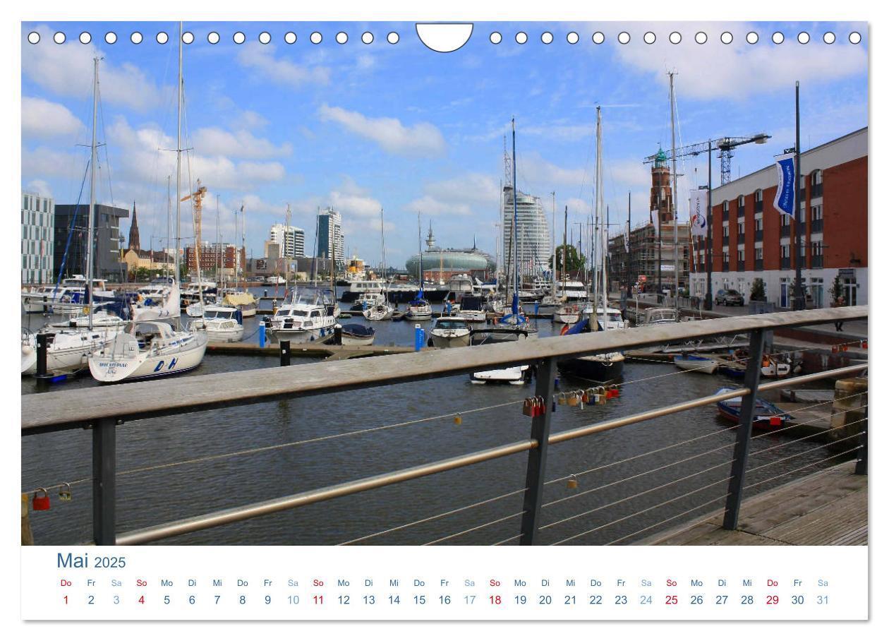 Bild: 9783435330744 | Bremerhaven 2025. Impressionen aus den Havenwelten (Wandkalender...