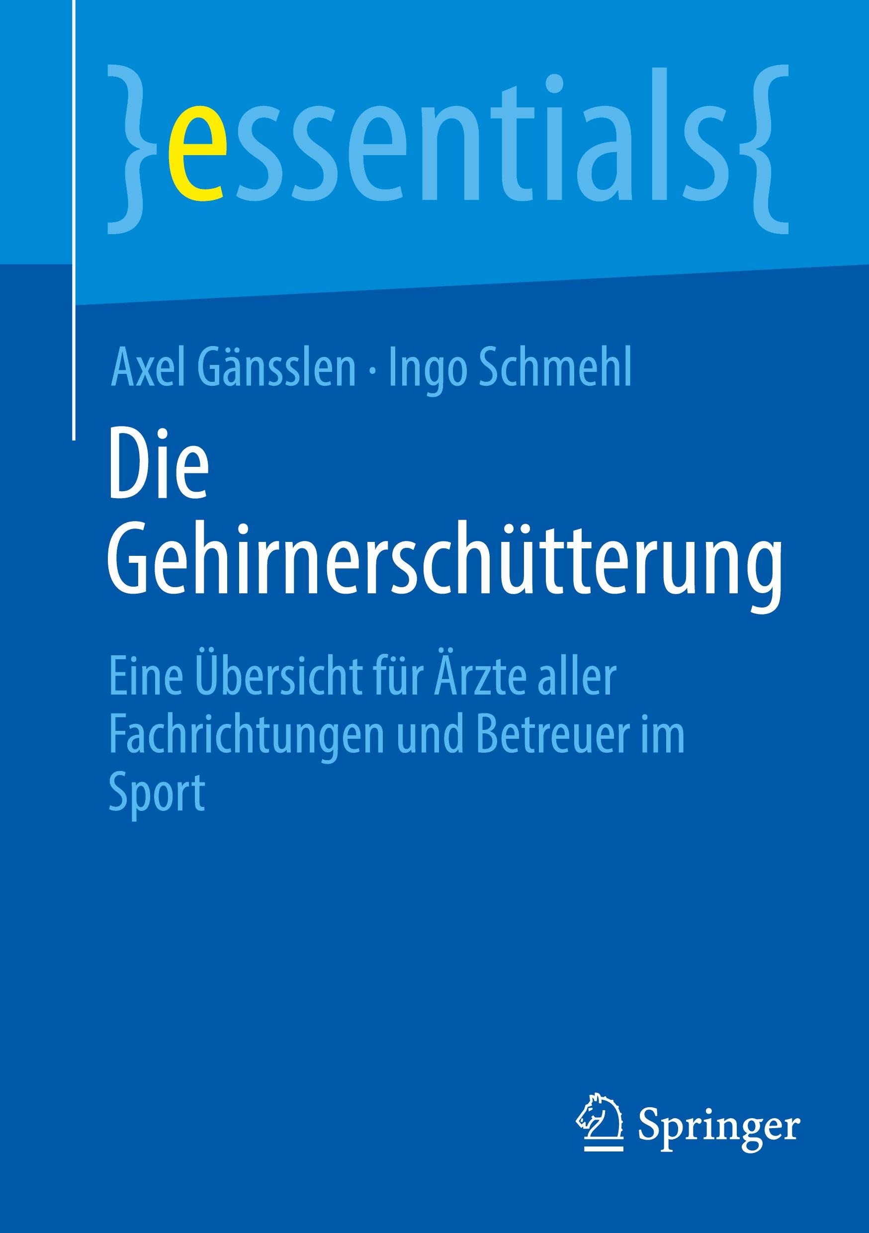 Cover: 9783662680032 | Die Gehirnerschütterung | Ingo Schmehl (u. a.) | Taschenbuch | viii