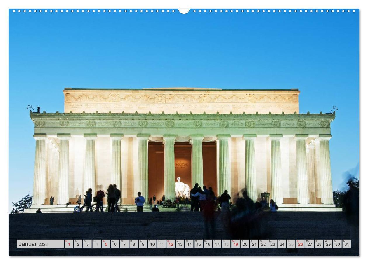 Bild: 9783435719099 | Washington D.C. (Wandkalender 2025 DIN A2 quer), CALVENDO...