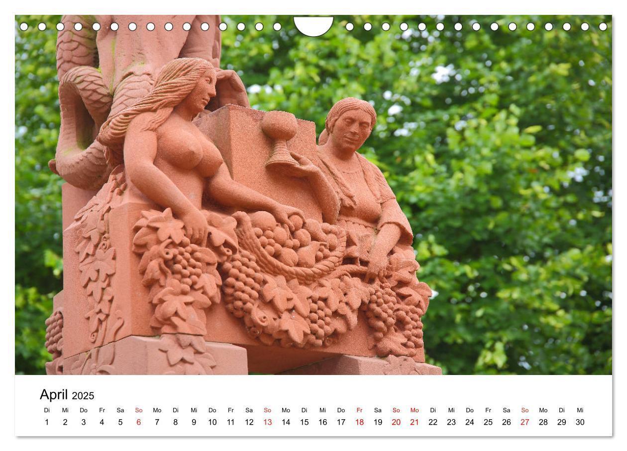 Bild: 9783435130276 | Wiesbaden Kunst in der Öffentlichkeit (Wandkalender 2025 DIN A4...