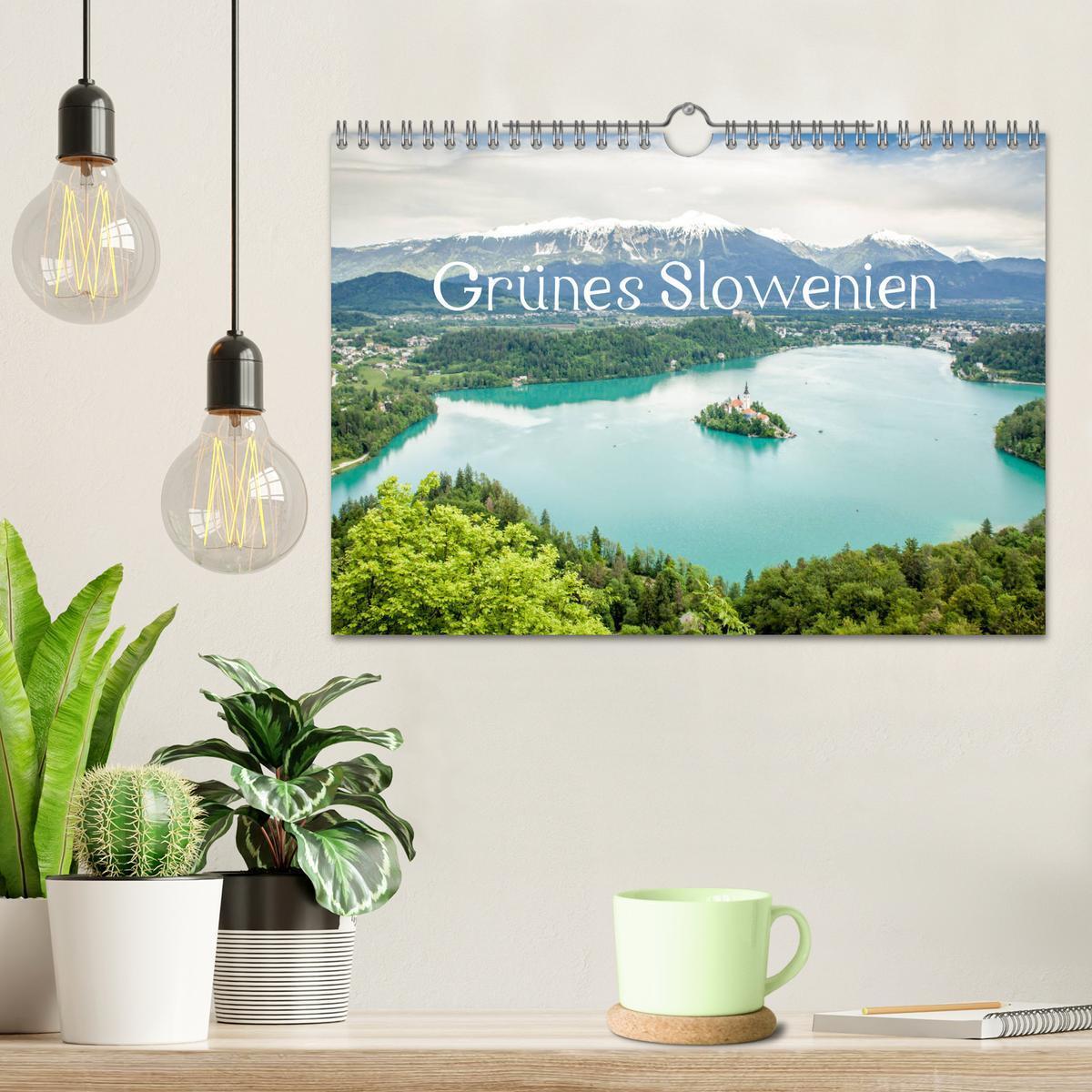 Bild: 9783435186105 | Grünes Slowenien (Wandkalender 2025 DIN A4 quer), CALVENDO...