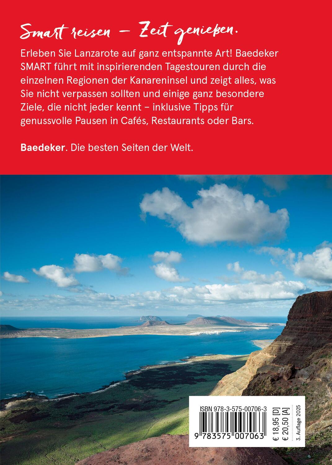 Rückseite: 9783575007063 | Baedeker SMART Reiseführer Lanzarote | Rolf Goetz | Taschenbuch | 2024