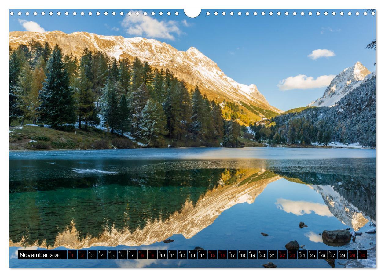 Bild: 9783435098965 | Alpen - Schweiz und Vorarlberg (Wandkalender 2025 DIN A3 quer),...