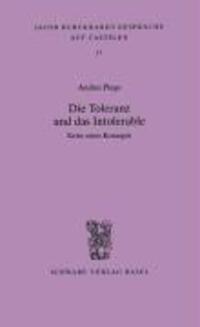 Cover: 9783796521096 | Die Toleranz und das Intolerable | Krise eines Konzepts | Andrei Plesu